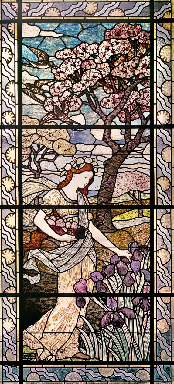Frühling, 1894 von Eugene Grasset