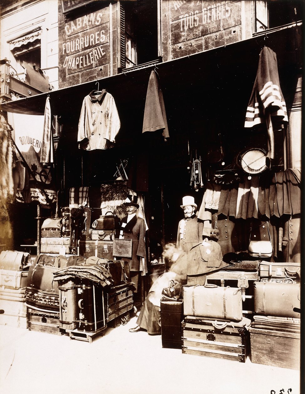 Rue de Petit Chouard von Eugène Atget