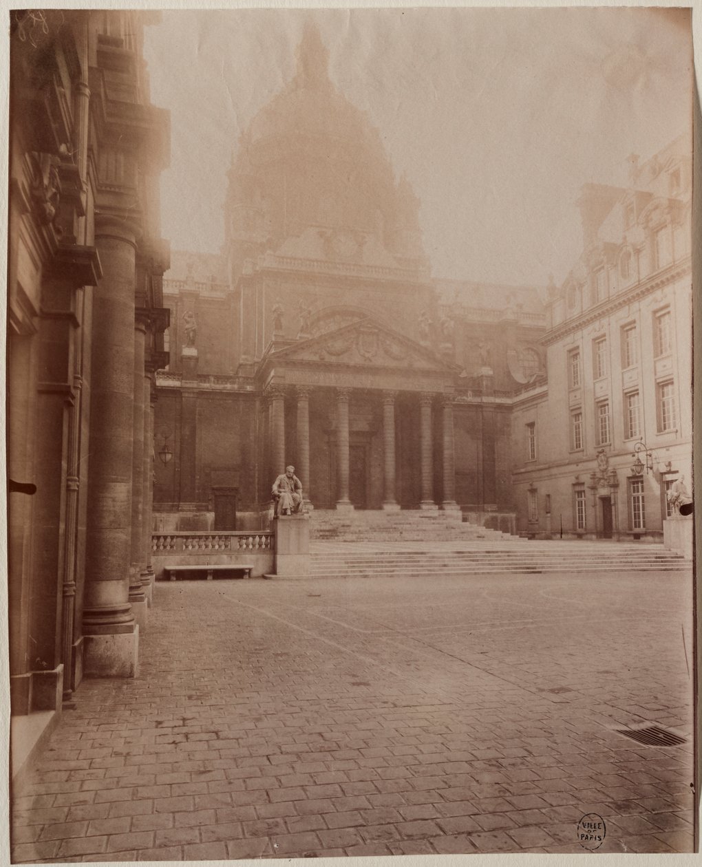 Die Sorbonne, Paris von Eugène Atget