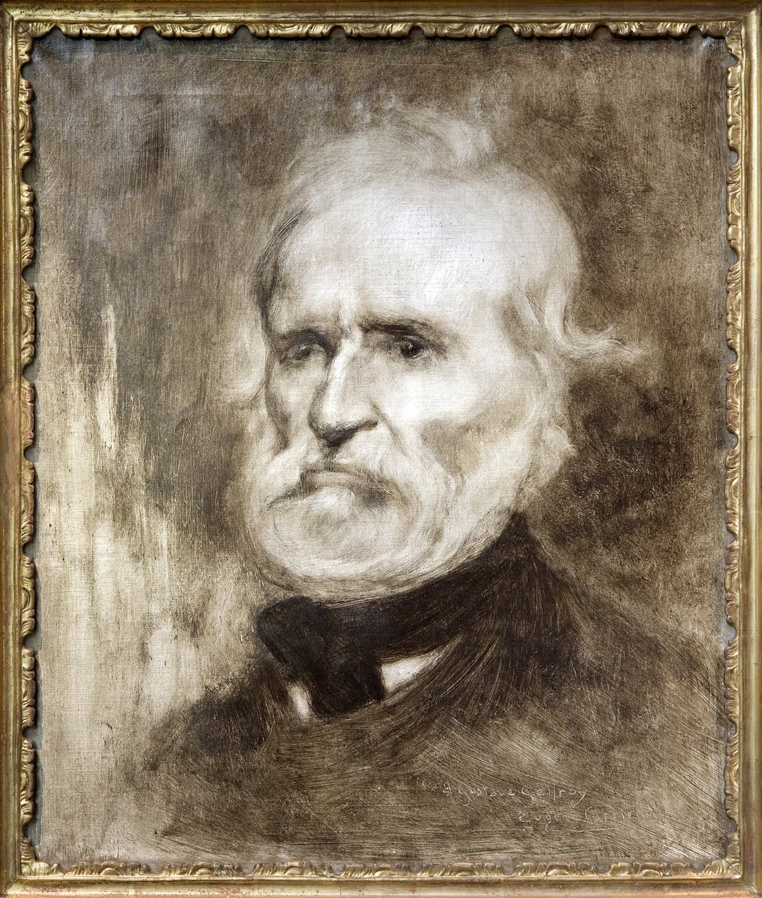 Porträt von Louis-Auguste Blanqui von Eugène Carrière