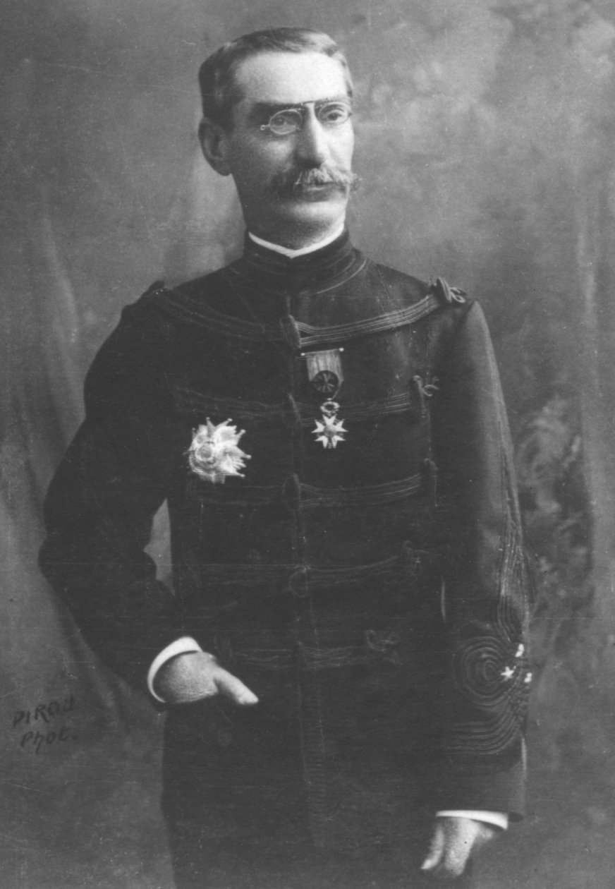 General Gallieni, ca. 1893 von Eugene Pirou