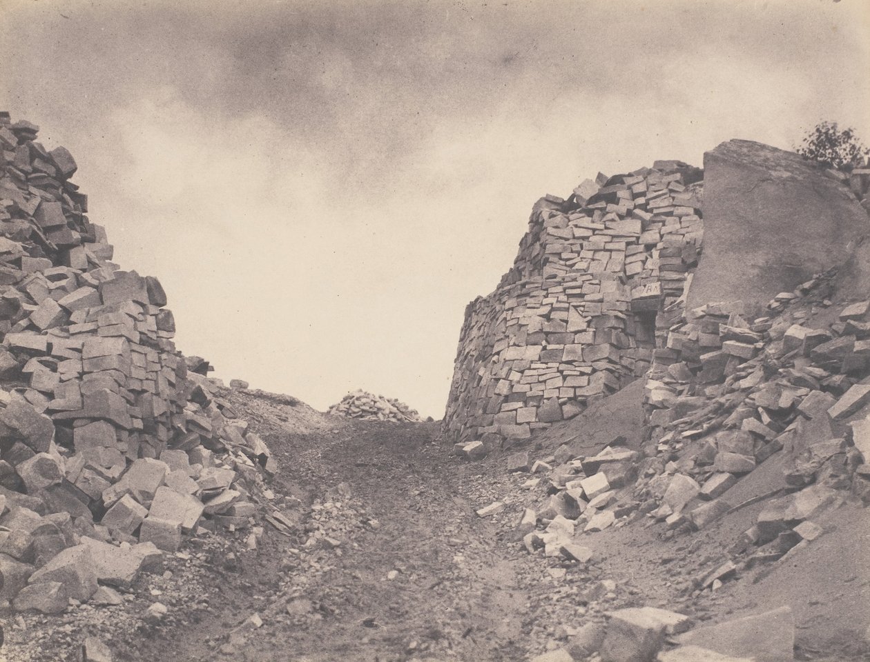 Carrière aux Sables de Macherin, 1863 von Eugène Cuvelier