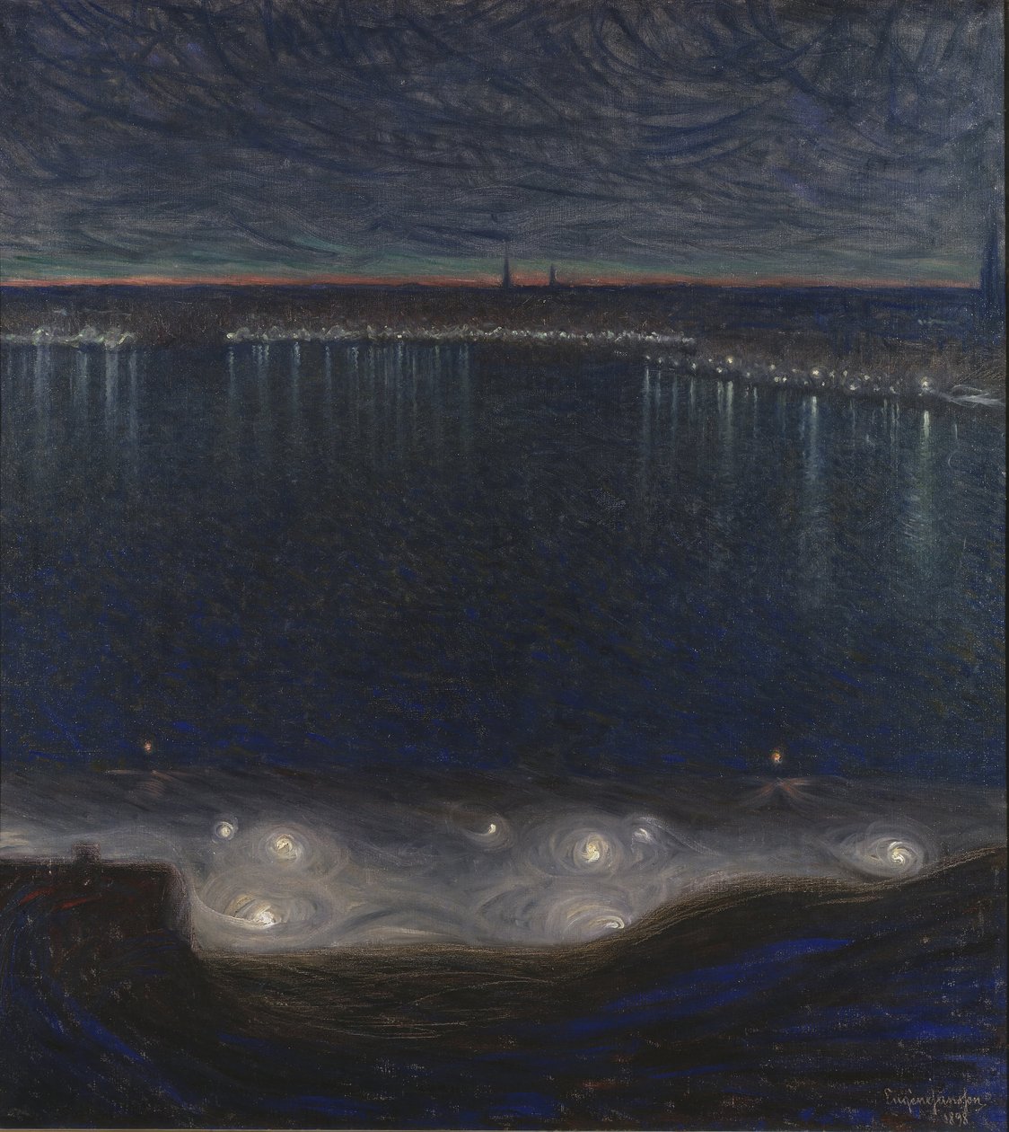 Riddarfjärden, Stockholm von Eugène Jansson