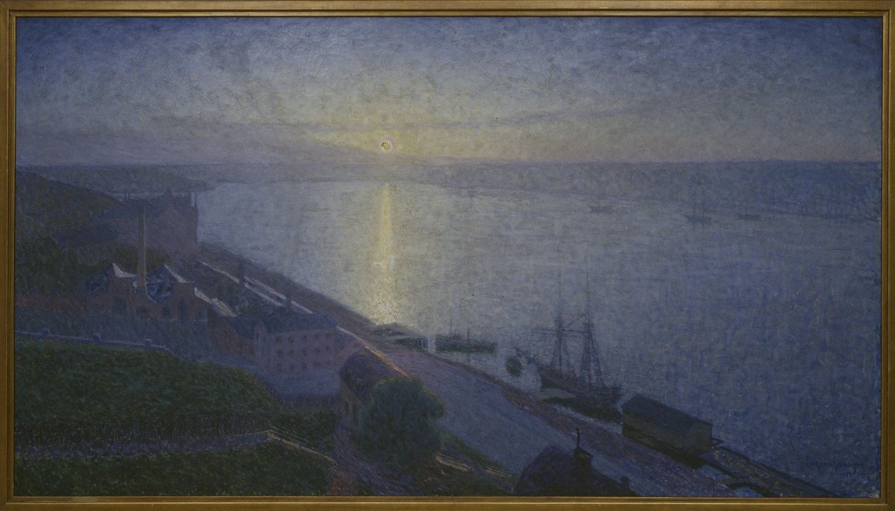 Sonnenuntergang, 1895 von Eugène Jansson