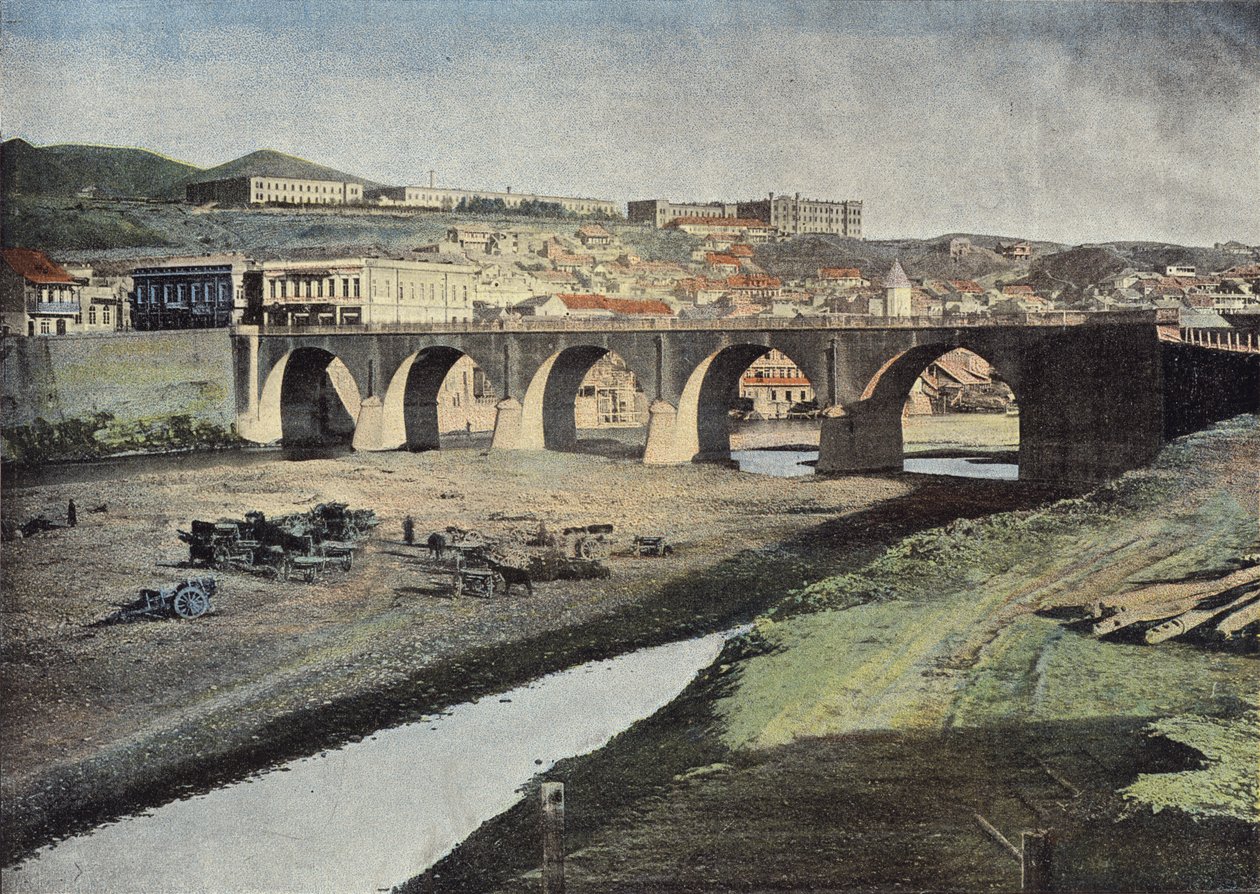 Brücke in Tiflis, Das Arsenal und der Gouverneurspalast von European Photographer