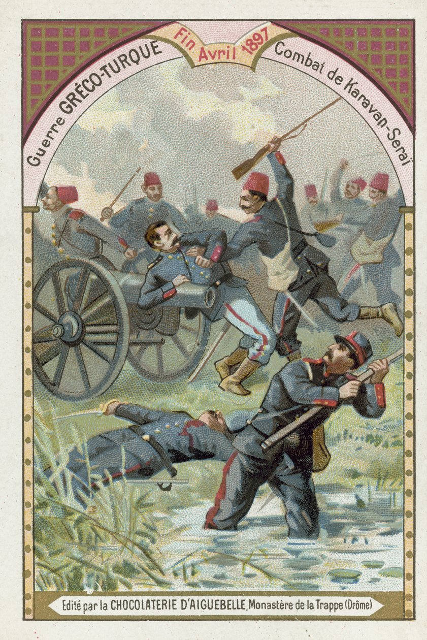 Schlacht von Karavan-Serai, Griechisch-Türkischer Krieg, April 1897 von European School