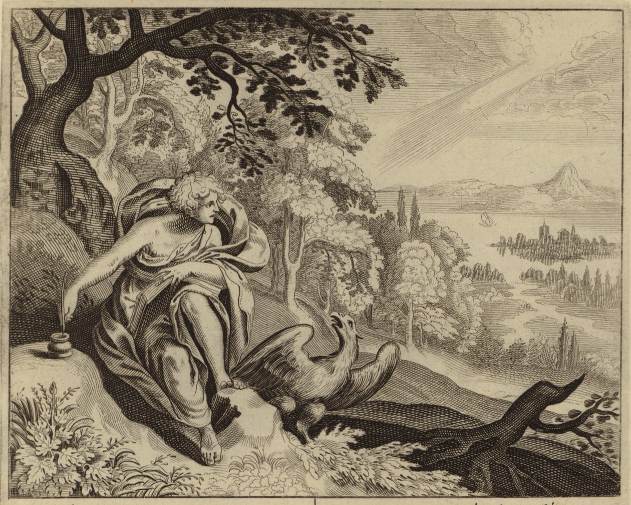 Johannes der Evangelist von European School