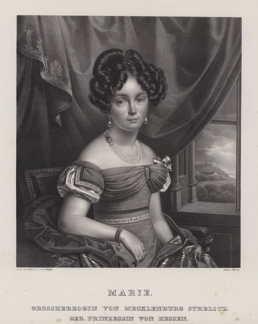 Marie, Großherzogin von Mecklenburg-Strelitz von European School