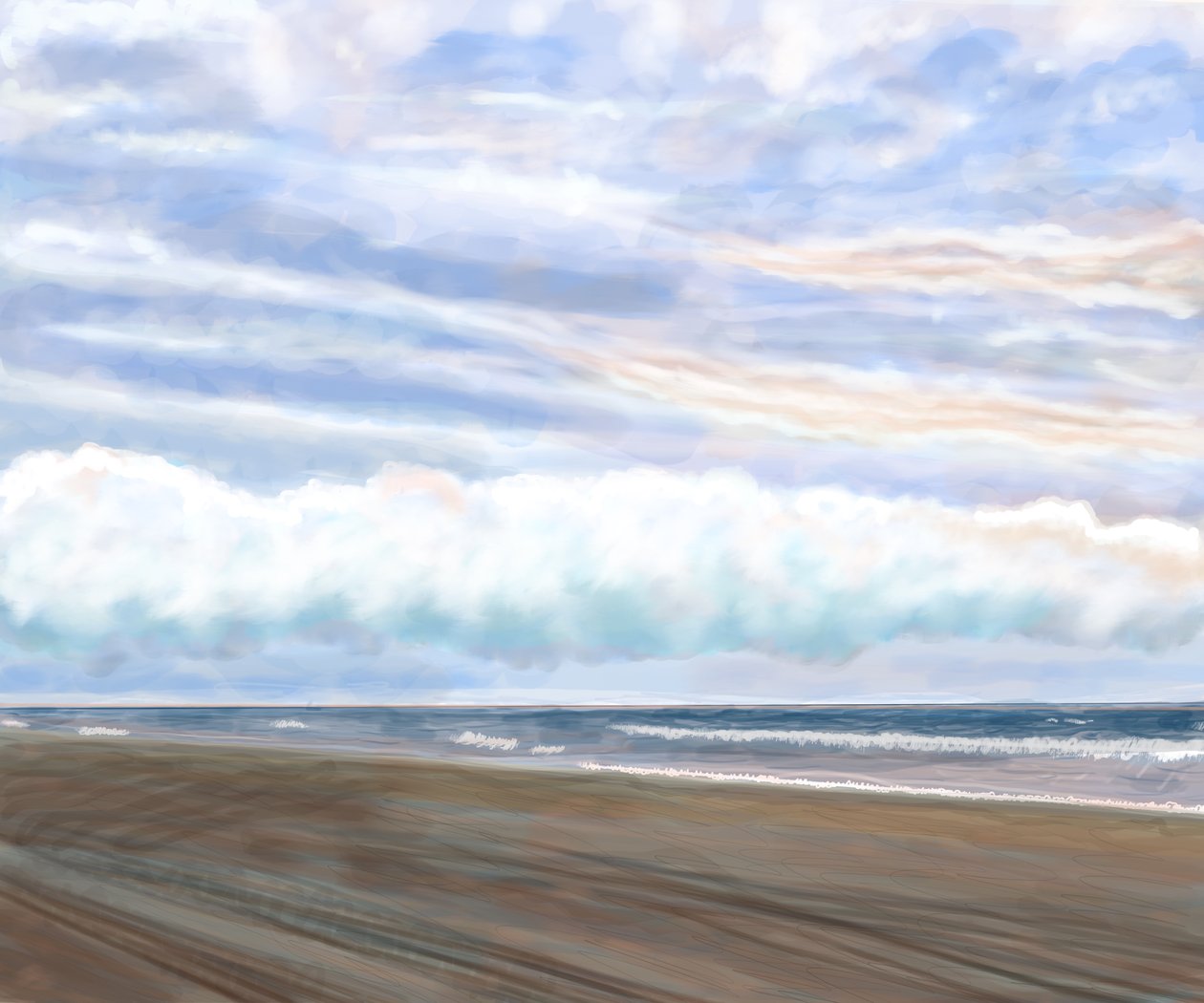 Schwanenstrand von Evan Sklar