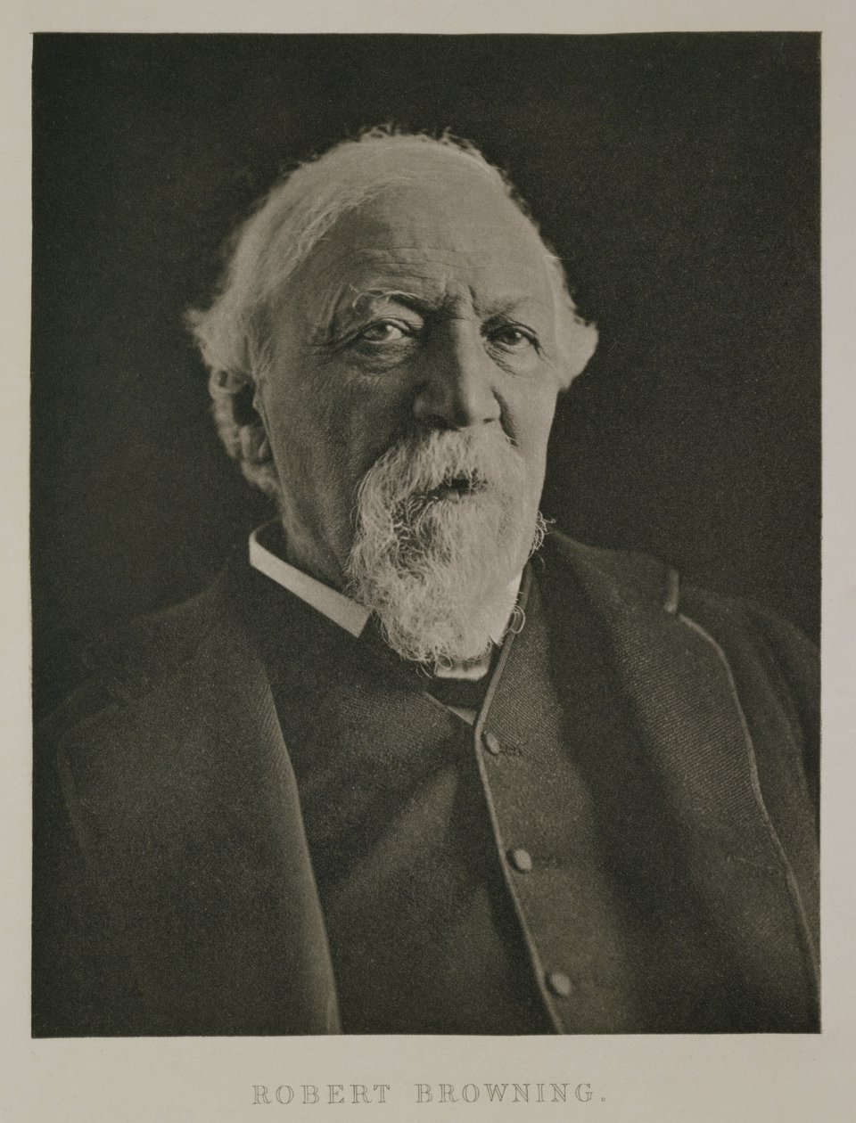 Porträt von Robert Browning, ca. 1889 von Eveleen Myers