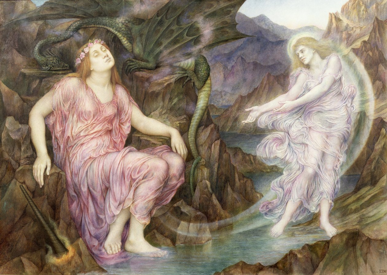 Der Übergang der Seele beim Tod von Evelyn De Morgan