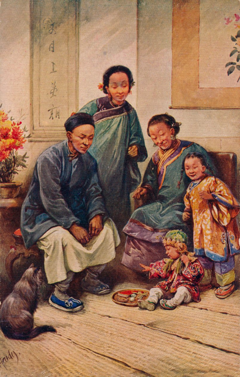 Geburtstag eines kleinen Jungen, ca. 1910 von Evelyn Elizabeth Hardy
