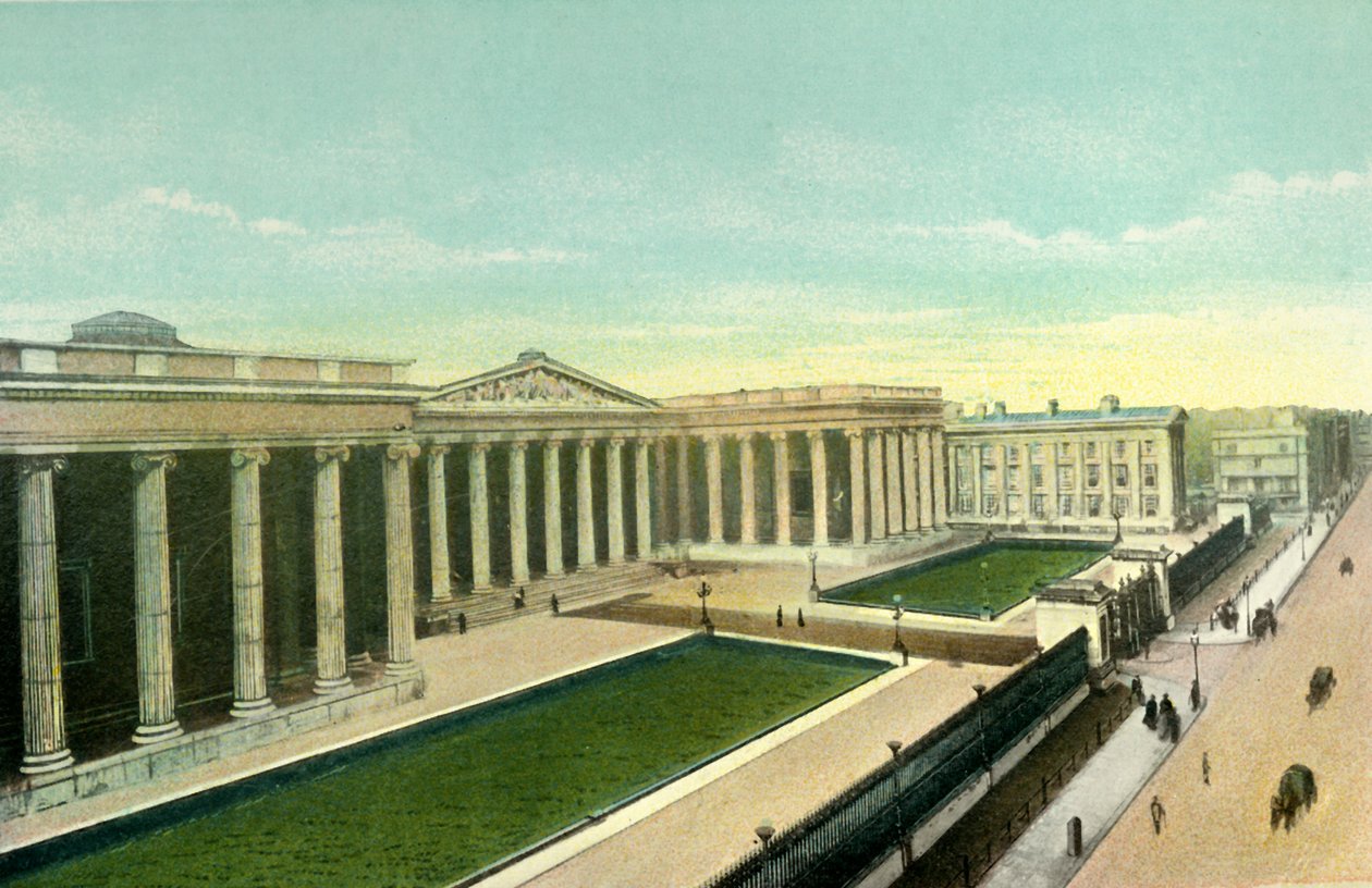 Das Britische Museum, um 1900 von Eyre and Spottiswoode