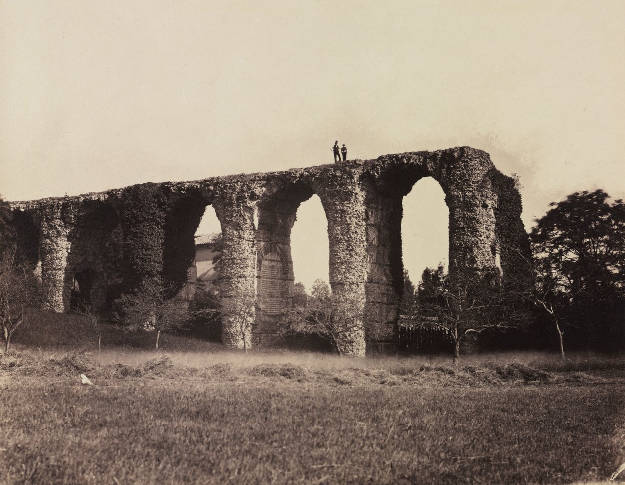 Römisches Aquädukt, Beaunant, Frankreich von F. Chabrol