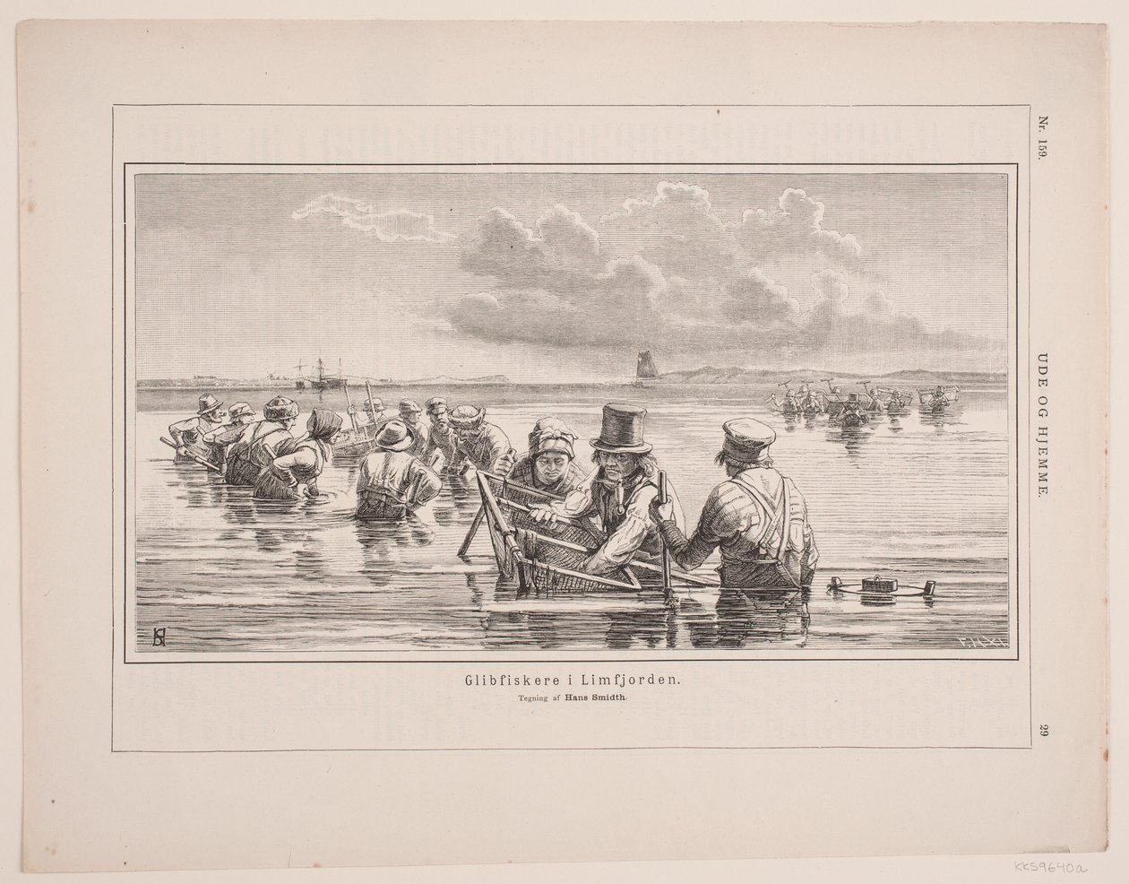 Schleppfischer im Limfjord von F. Hendriksen