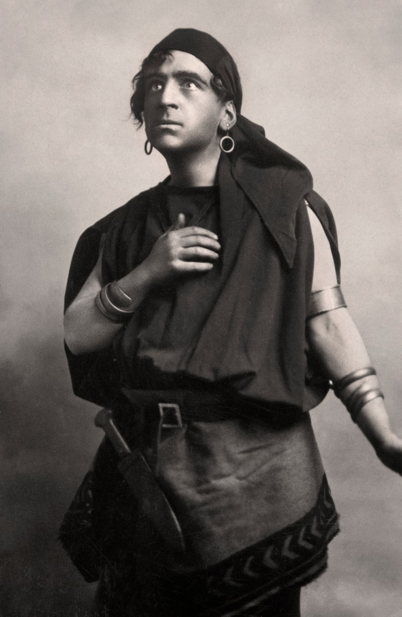 James Hearn, Schauspieler, 1906 von F. W. Burford