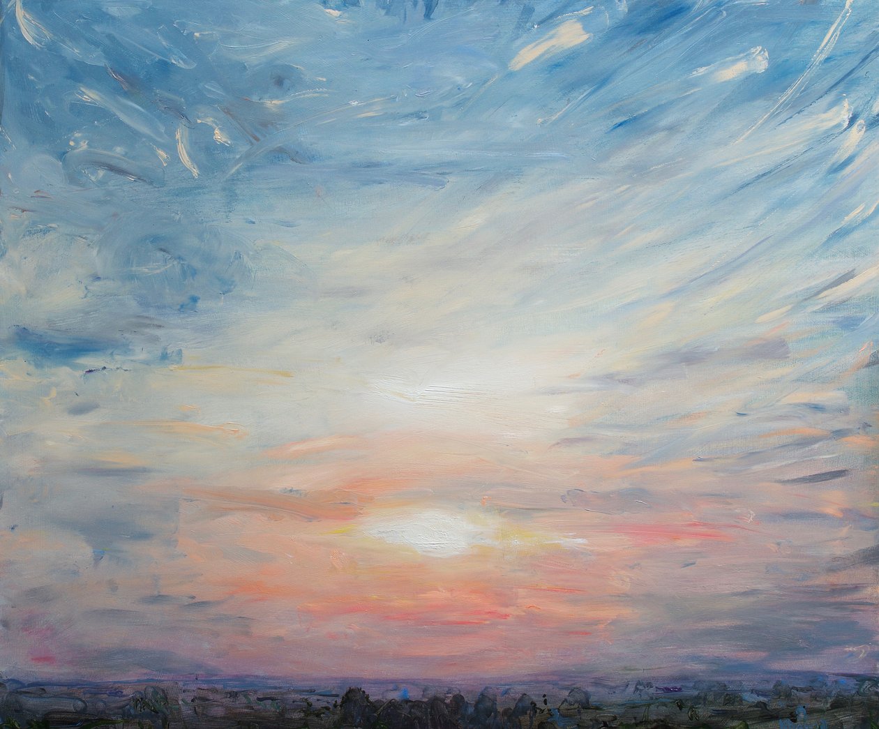 Englischer Sonnenuntergang, 2016 von Faisal Khouja