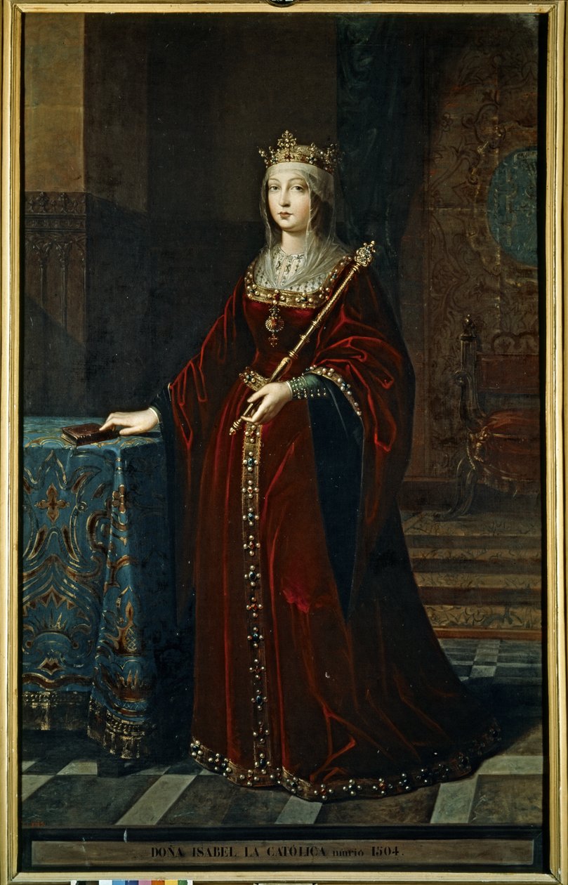 Isabel I. "La Catolica" (1451-1504) von Federico de Madrazo y Kuntz