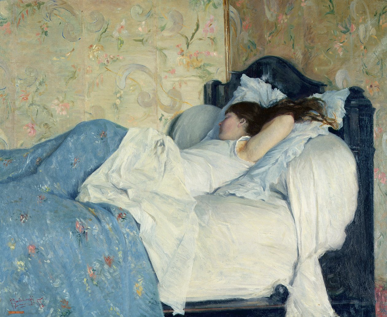 Im Bett von Federigo Zandomeneghi