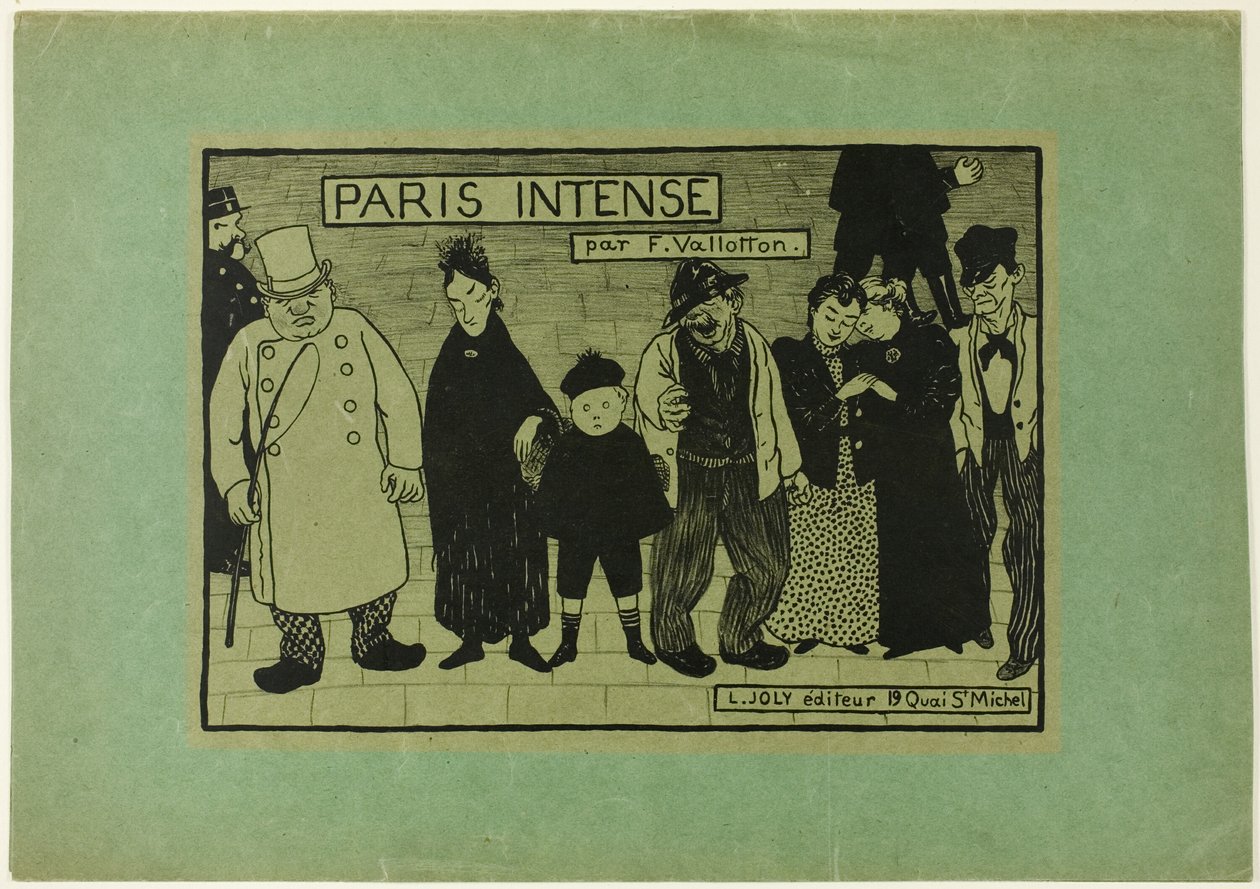 Cover für Paris Intense von Felix Edouard Vallotton
