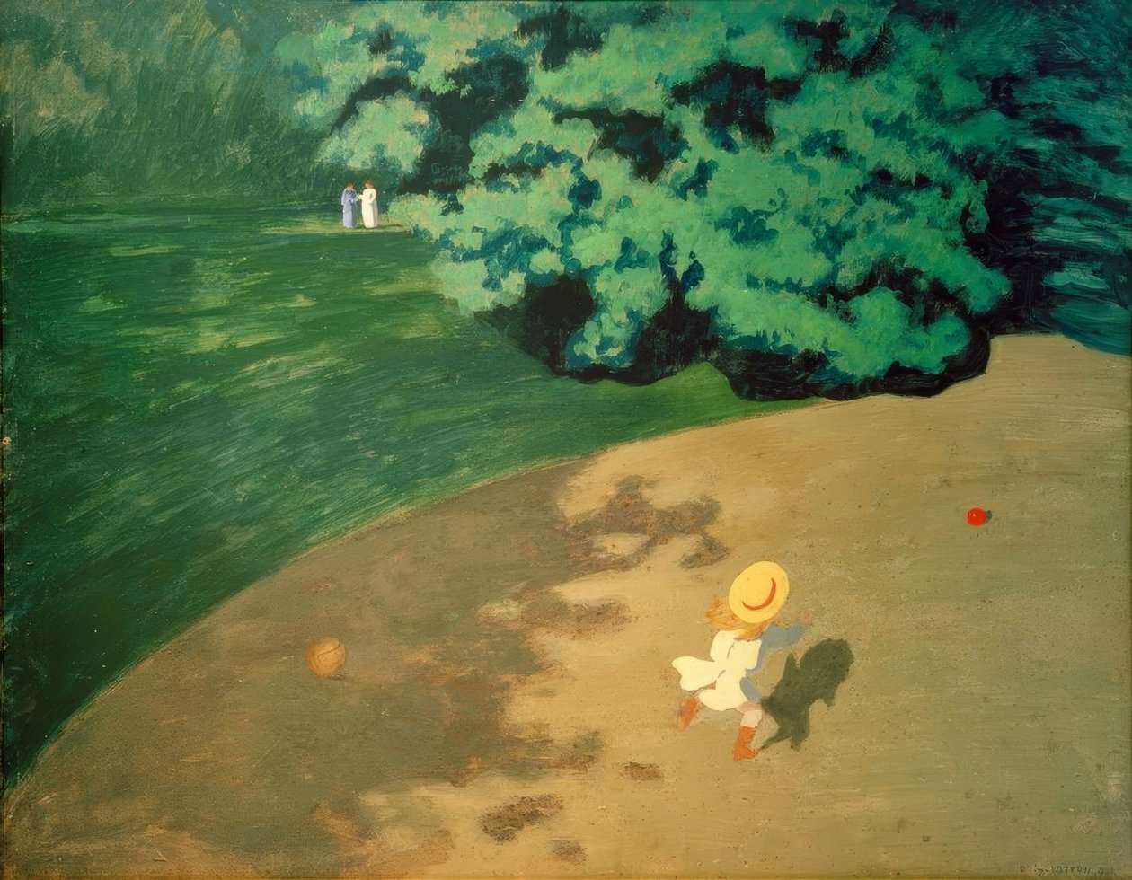 Der Ballon von Felix Edouard Vallotton