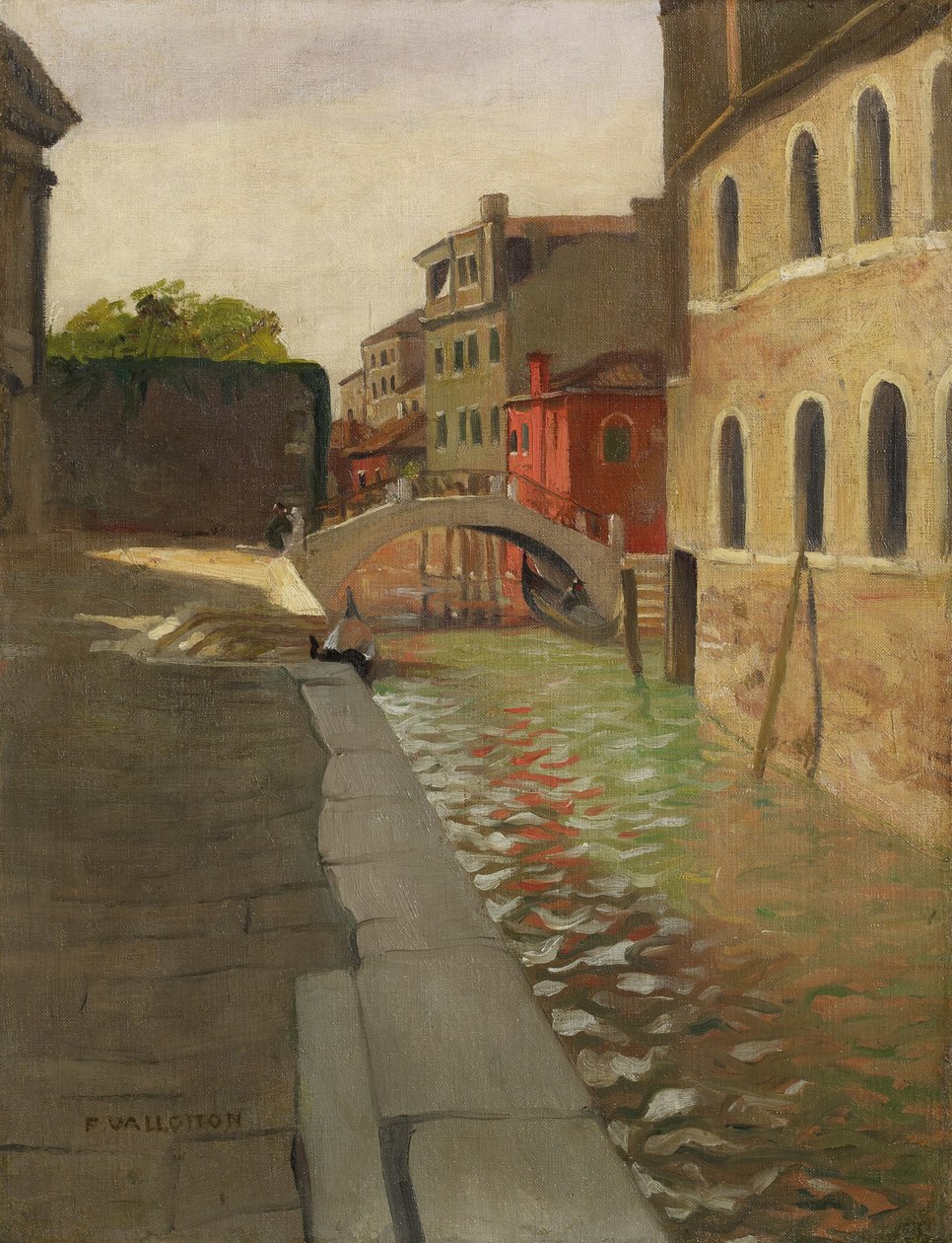 Rio della Salute, Venedig, ca. 1902 von Felix Edouard Vallotton