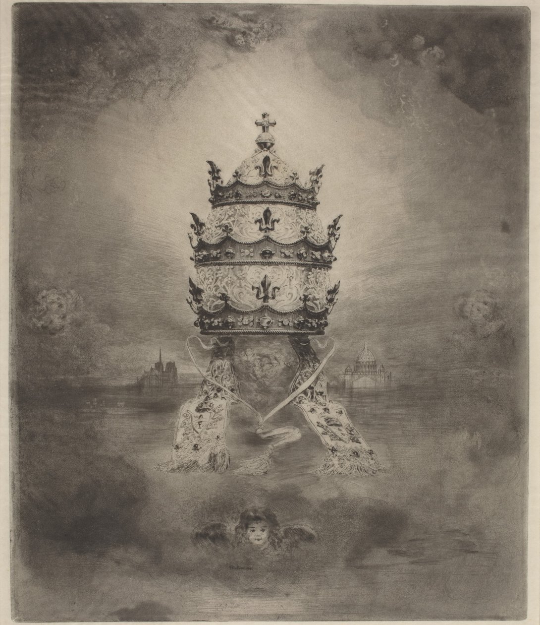 Die Tiara von Felix Hilaire Buhot