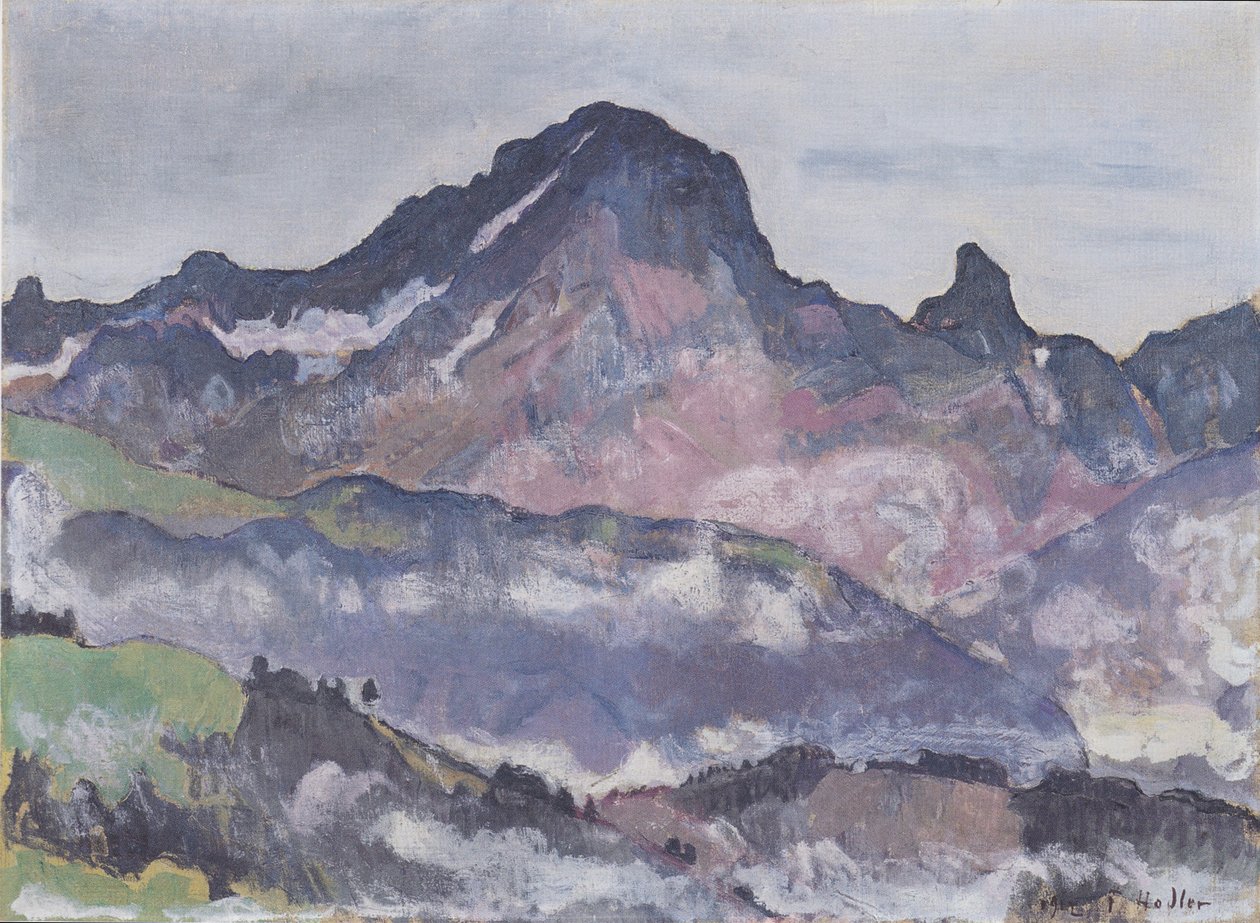 Le Grand Muveran von Ferdinand Hodler