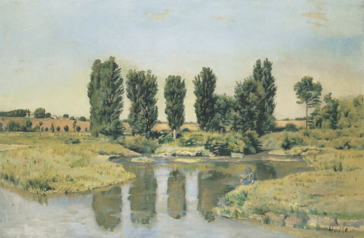 Les Pedits Lacs von Ferdinand Hodler