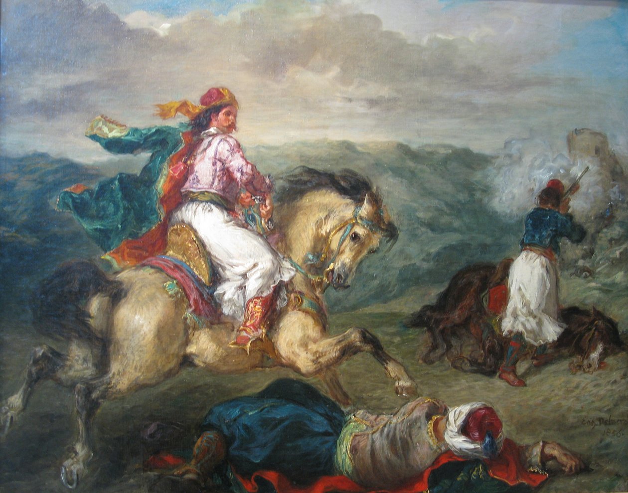 Eugène Delacroix von Ferdinand Victor Eugene Delacroix