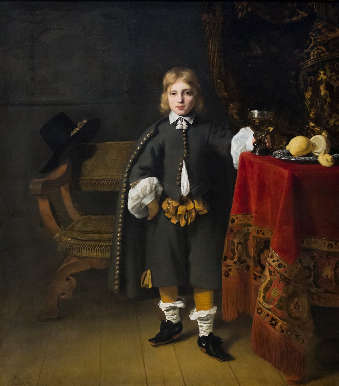 Porträt eines 8-jährigen Jungen von Ferdinand Bol