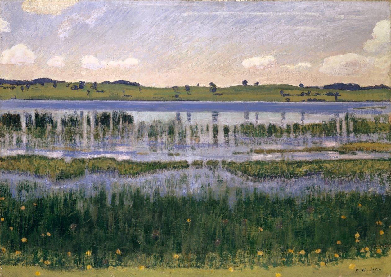 Burgäschisee von Ferdinand Hodler