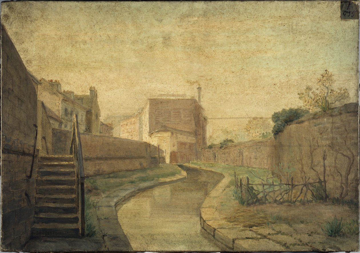La Bièvre, rue Croulebarde von Ferdinand Laudigeois