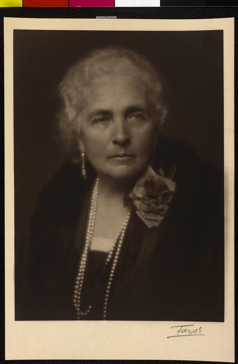 Bild von Margaret Gräfin Lichnowsky von Ferdinand Schmutzer