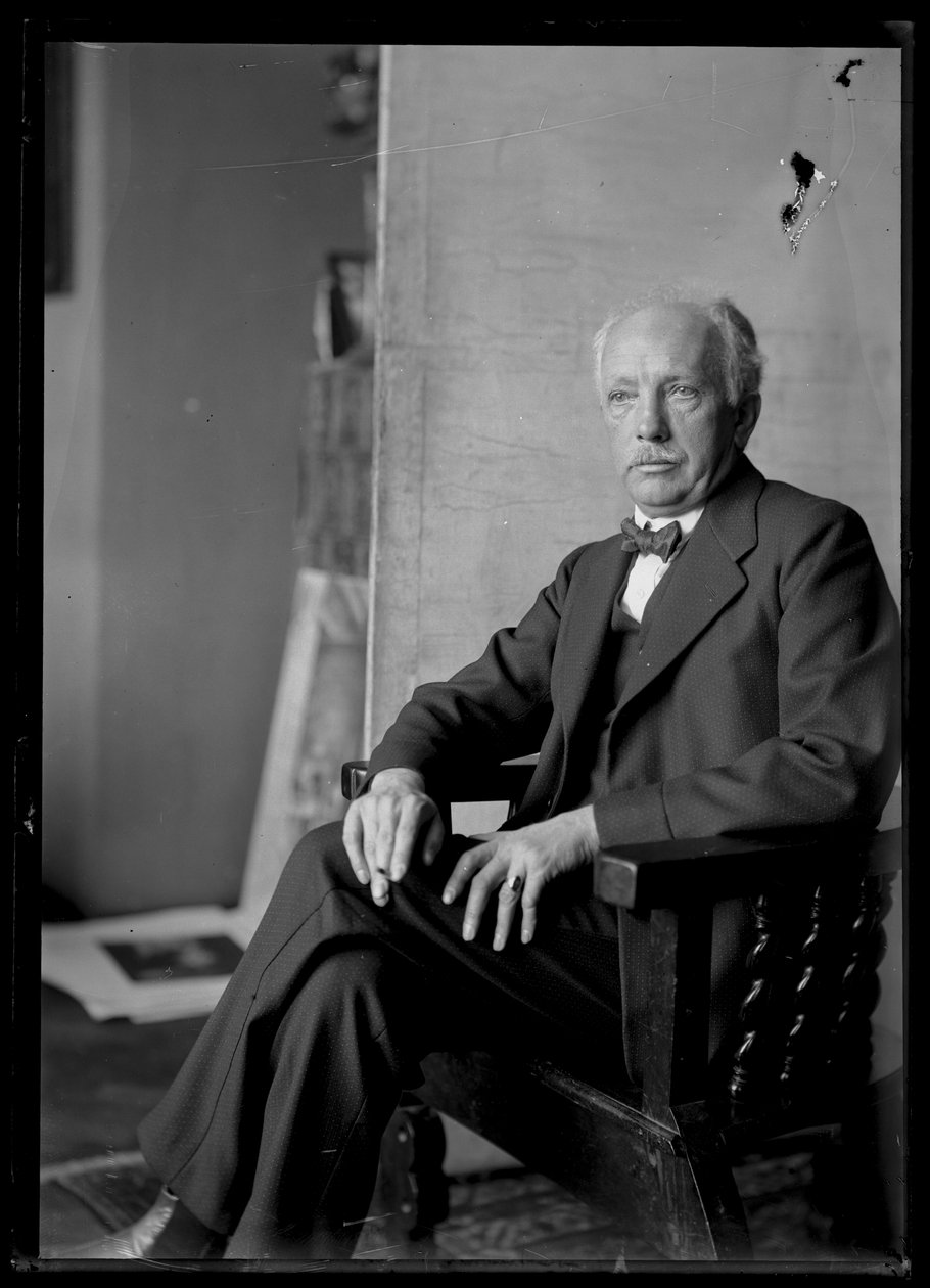 Bild von Richard Strauss (1864-1949) von Ferdinand Schmutzer