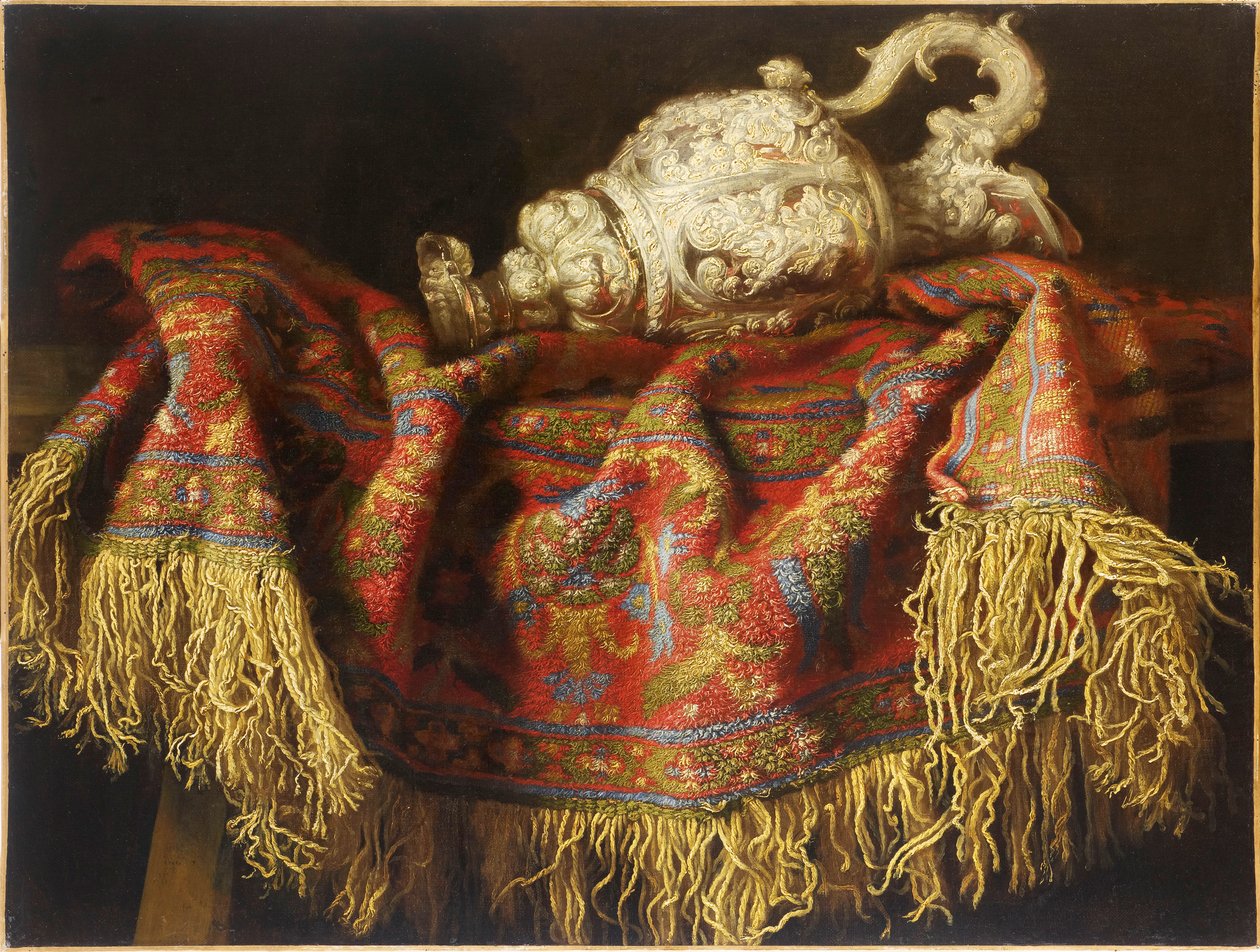 Stillleben mit einem Teppich von Fieravino