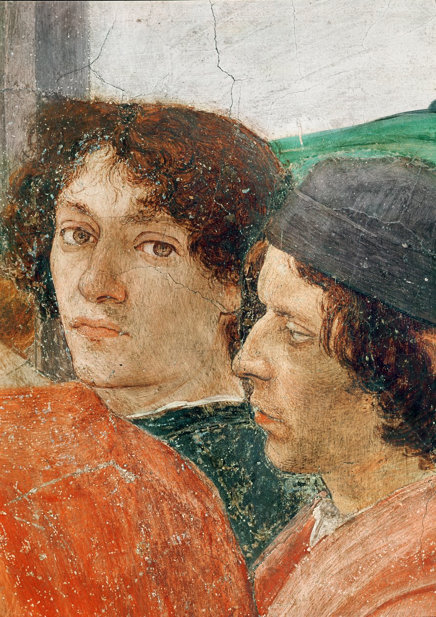 Kreuzigung des Heiligen Petrus, um 1480 (Detail) von Filippino Lippi