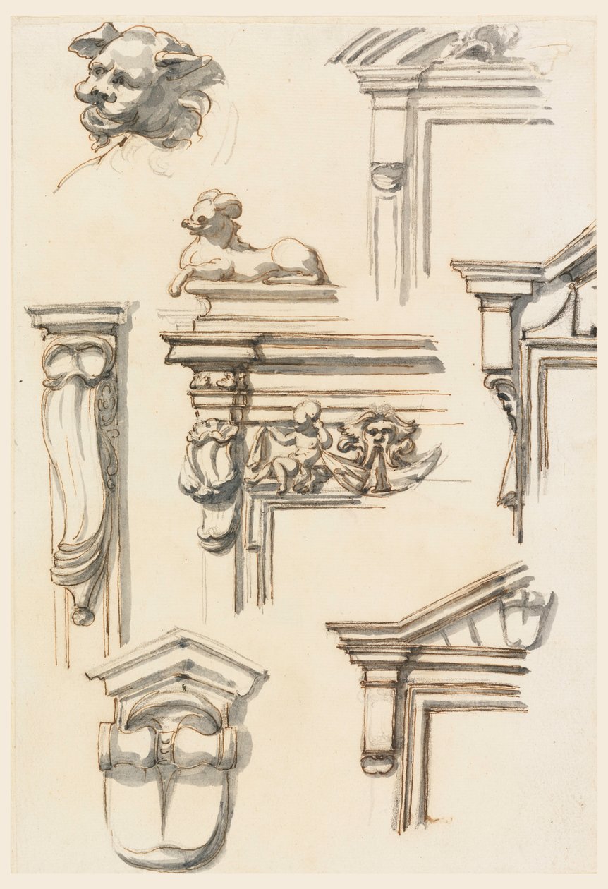 Architekturstudien von Filippo Marchionni