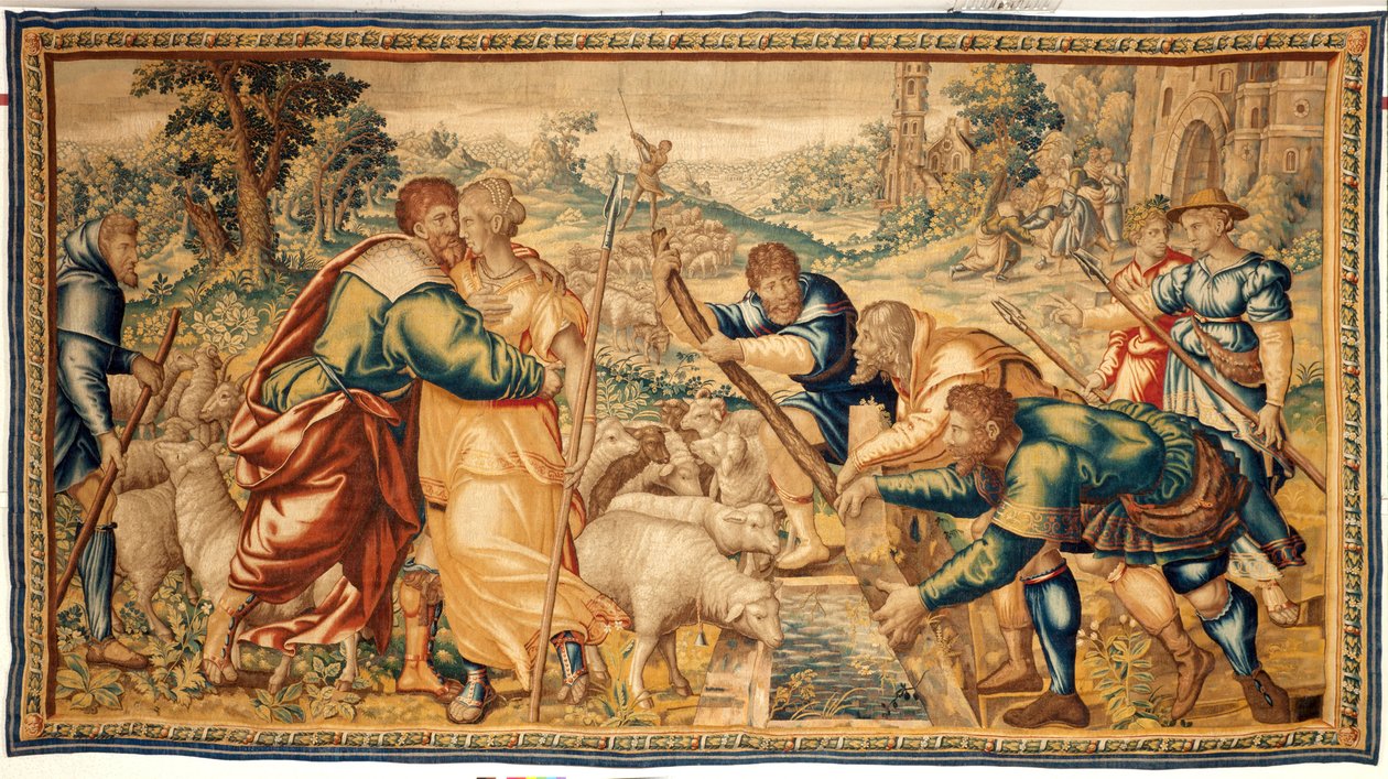 Flämischer Wandteppich. 17. Jahrhundert. von Flemish School
