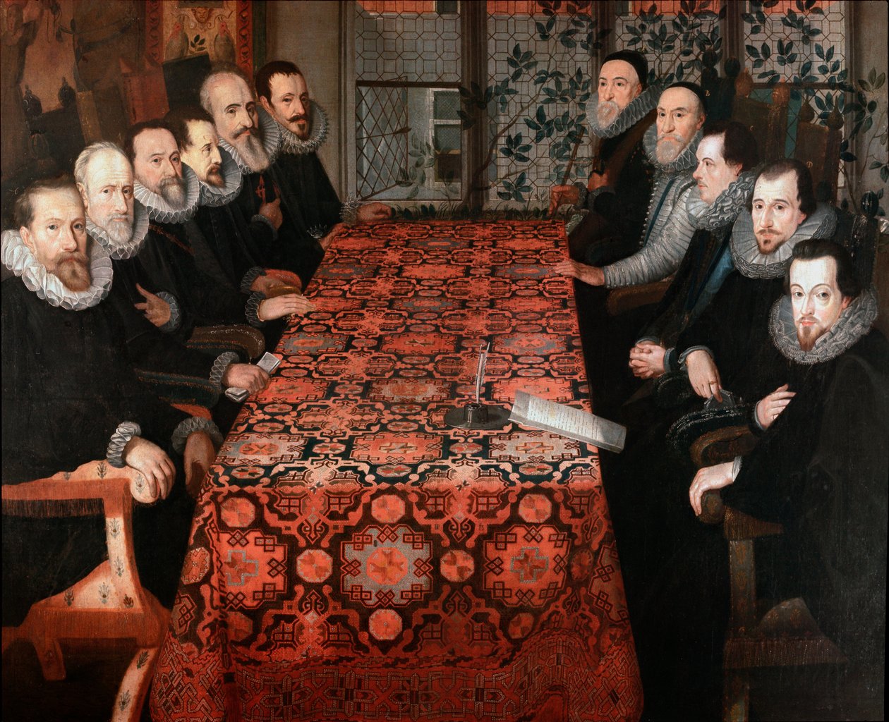 Konferenz im Somerset House von Flemish School