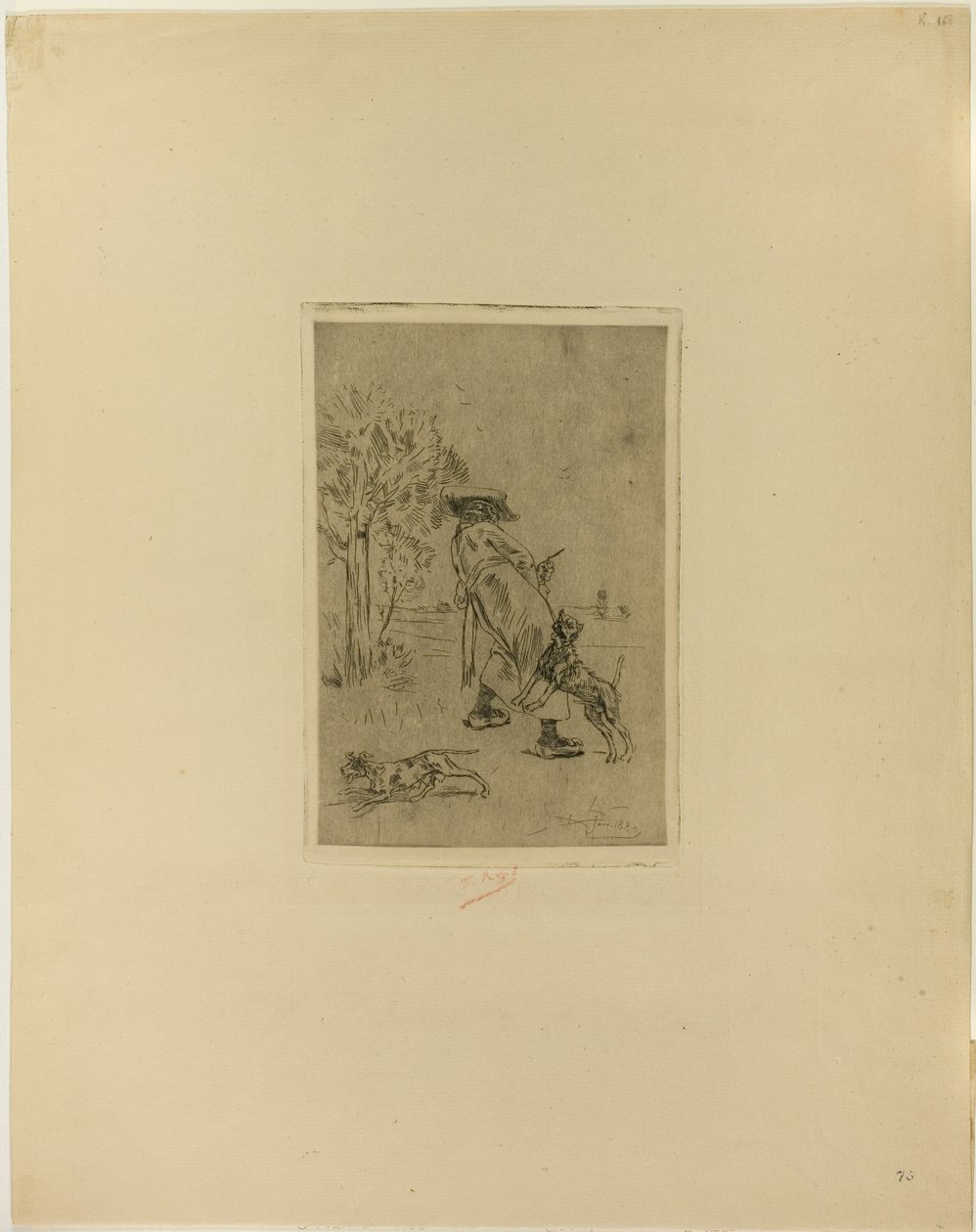 Tee trinken von Félicien Rops