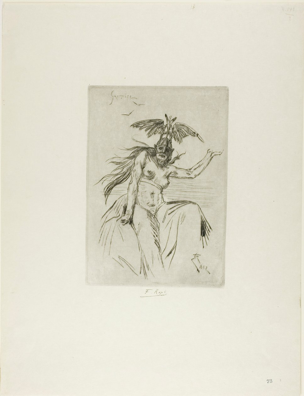 Krieger von Félicien Rops