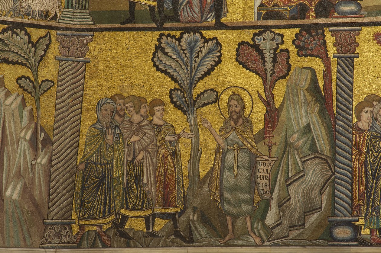 Die Predigt des Täufers von Florentine School