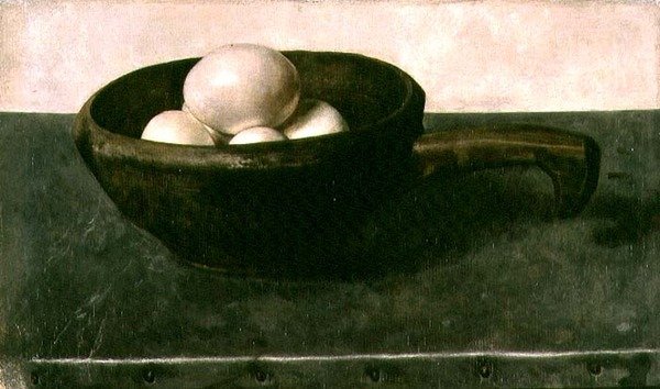 Schüssel mit Eiern von Floris Verster