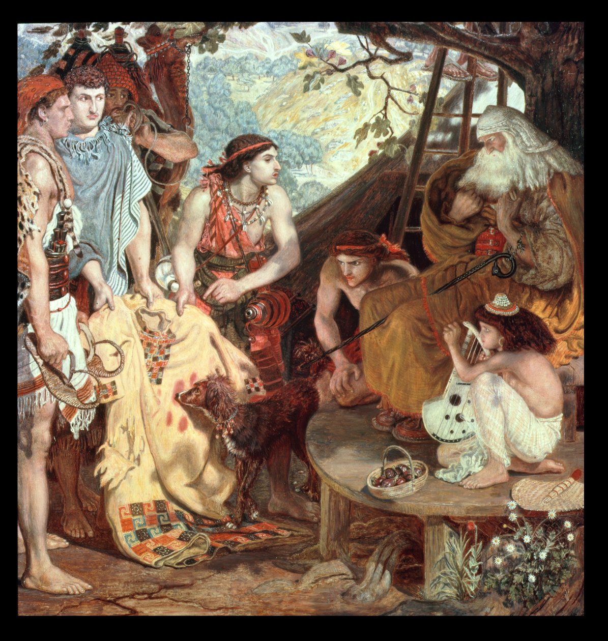 Jakob und Josephs Mantel, 1871 von Ford Madox Brown