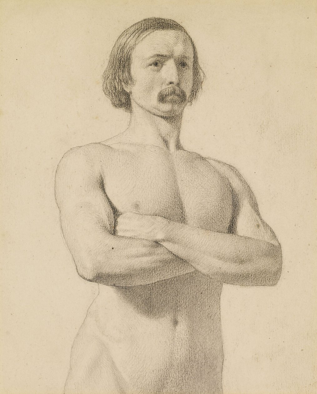 Männlicher Akt von Ford Madox Brown