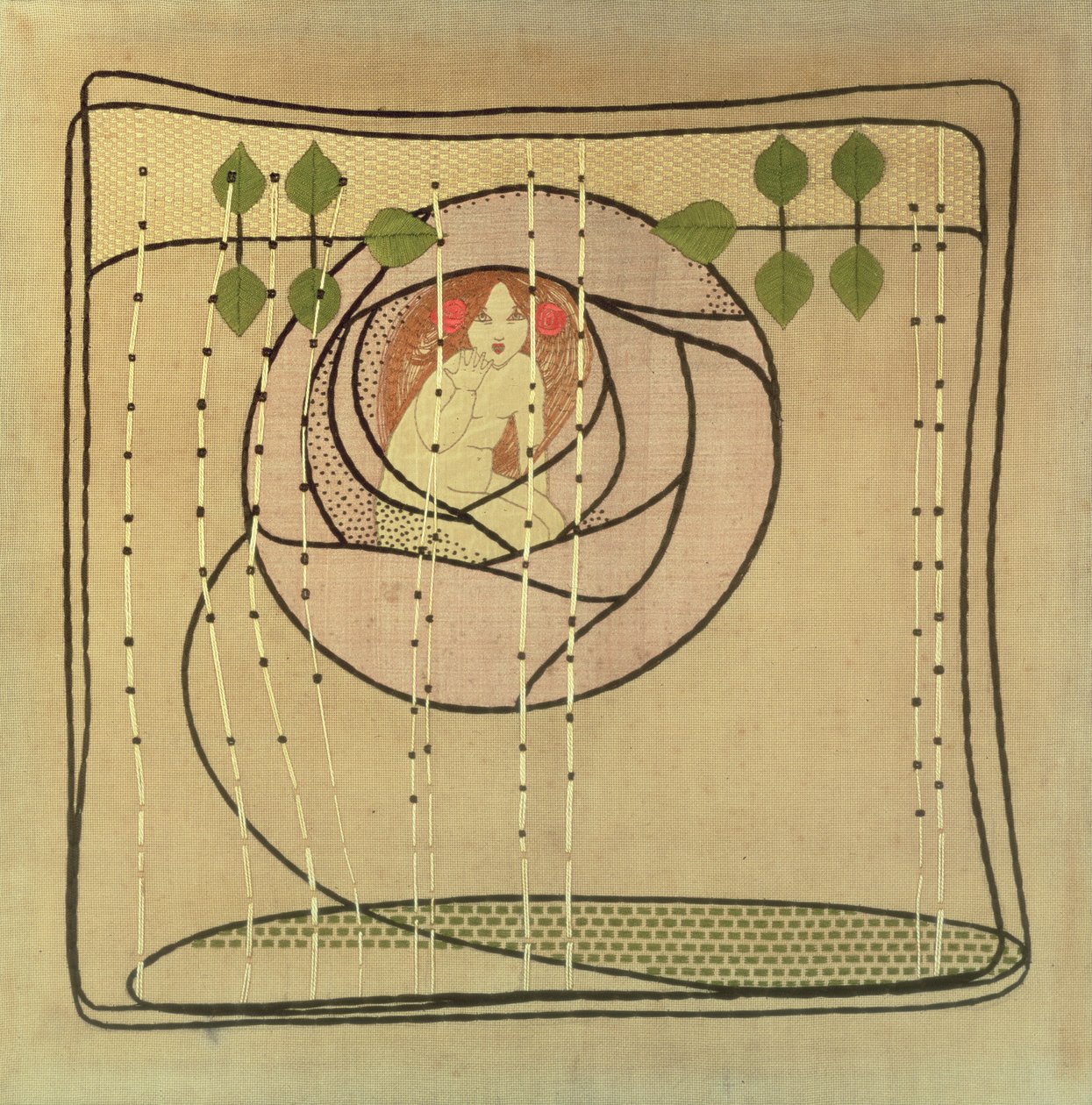 Der Geist der Rose, ca. 1900 von Frances McNair