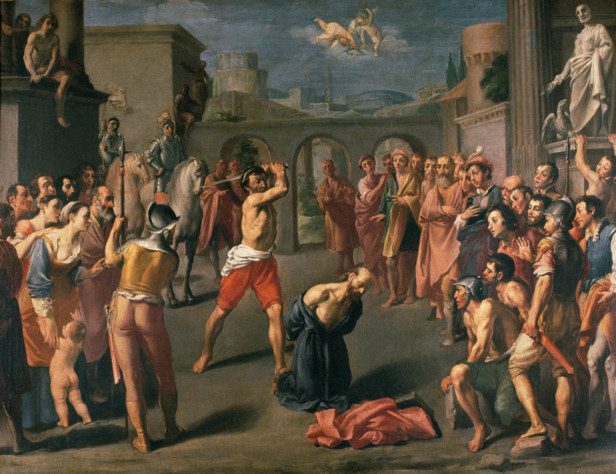 Das Martyrium des St. Paulus von Franceschino Carracci