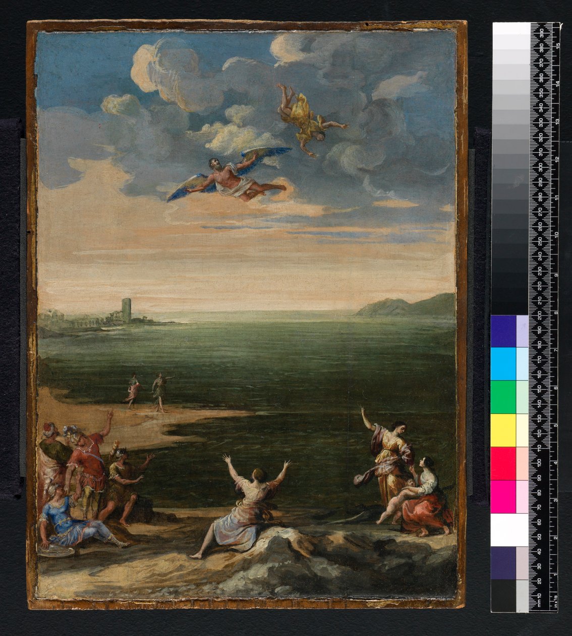 Der Sturz des Ikarus von Francesco Allegrini