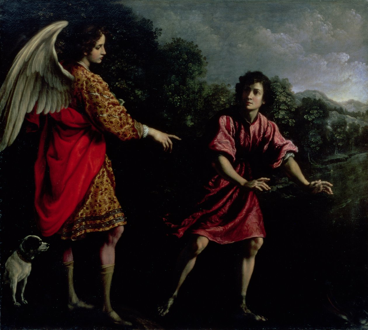 Tobias und der Engel von Francesco Corradi
